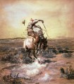 Ein glatter Reiter Cowboy Charles Marion Russell Indianer